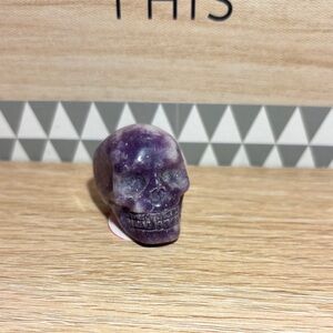 Lepidolite Skull (LEPC4)